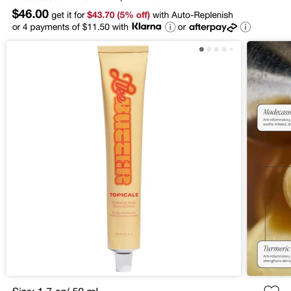 Brand new sealed Topicals mask - Picture 1 of 7